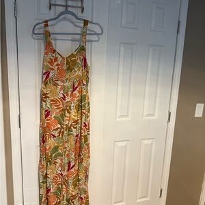 Floral Maxi Dress - Multicolor